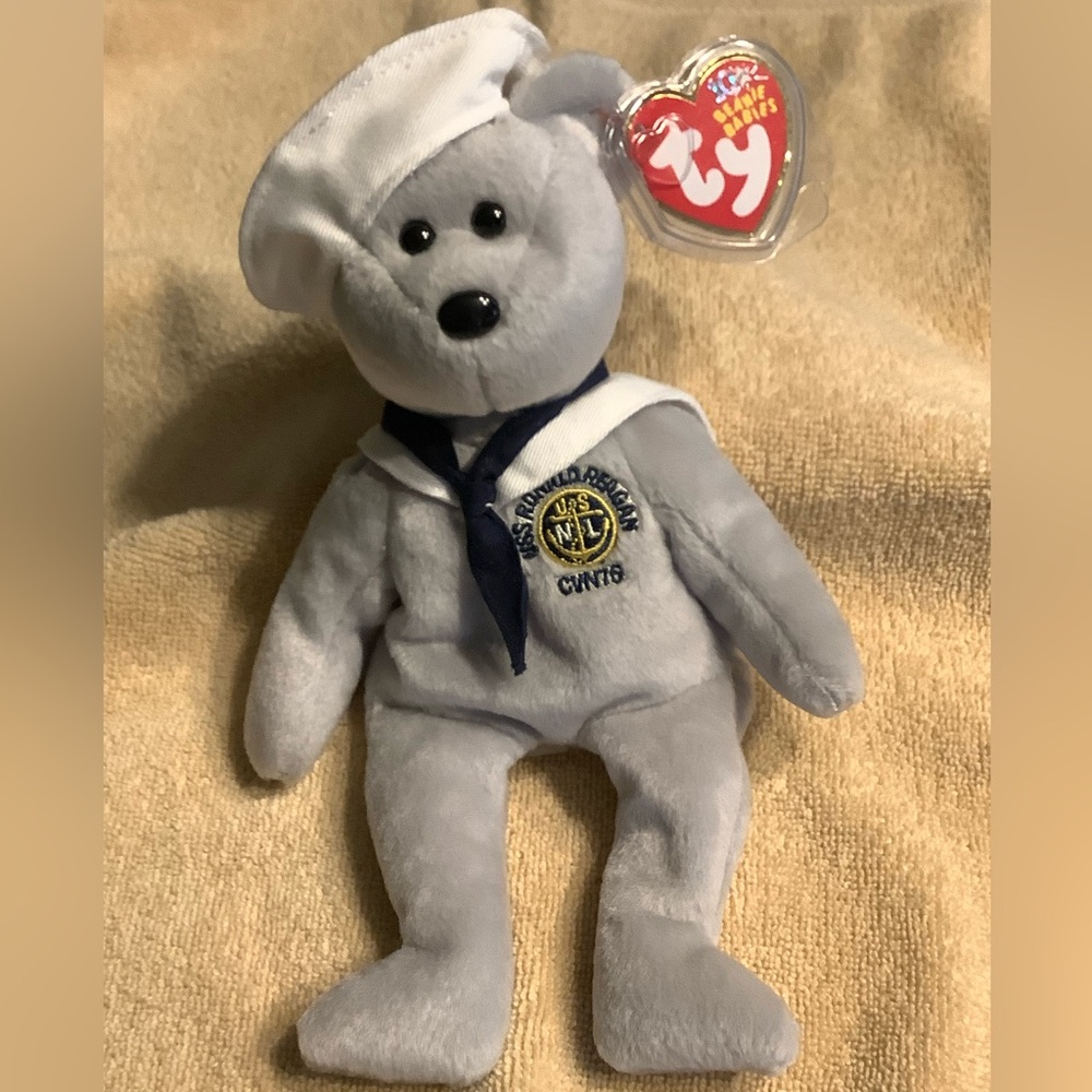 Ronnie Beanie Baby Bear